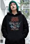 Unisex Lynyrd Skynyrd on Tour Printed Hooded Sweatshirt, Oversized Rock Band Themed Hoodie - 2