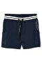 Boys 2 Pc Set “Tropical Wheels” Cotton Tee & Striped-Waistband Shorts Set - 5
