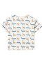 Boys 2 Pc Set “Safari Adventure” Henley Tee & Blue Cargo Jogger Set - 6