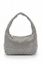 Elit Pm37003 Women's Stoned Evening Dress Bag Silver - 2