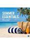 100% Cotton Beach Towel – 90x180 cm, 600 GSM, Quick-Dry & Extra Large