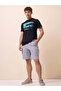 Graphic Print Regular Fit Black T-shirt - 5