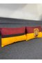 Car Seat Neck Pillow 2-Piece Yellow Red Lion Logo Orthopedic Fiber-Filled Anti-Sweat Washable - 2