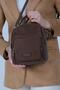 Sp1220-M206 Women's Crossbody Bag Si Brown - 6