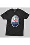 Maserati Classic Logo Men's T-Shirt - 4