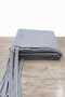 Anthracite Balcony Screen with Ring Ties, Water-Resistant Outdoor Modern Balcony Tarpaulin - 3