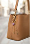Gold Chain Detail Pink Heart Keychain & Bag Ornament - 4