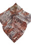 Silk K Crepe Satin Scarf 2026 Summer Season 9020230-331 - 2
