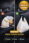 Set of 4 Car Seat Back Hanger Apparatus Auto Bag Bag Hanger Seat Headrest Organizer - 2