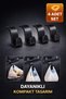 Set of 4 Car Seat Back Hanger Apparatus Auto Bag Bag Hanger Seat Headrest Organizer - 4
