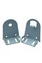 Pipe End Stopper Metal Short White Pillar Set