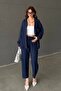 Women's Linen Look Shirt and Pants Top and Bottom Set