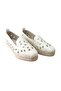 Green Mod 26Y923 Women's Embroidered Laser Espadrilles Ballet Flats