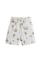 Infant Boys Animal Print Cotton Pajama Set – Soft T-Shirt & Shorts Nightwear - 3