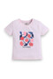 Girls Cherry Print Cotton Pajama Set – T-Shirt & Full Pants Nightwear - 4