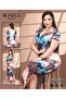 Ebruli̇ D Patterned Large Size Backless Lace E Skirt with Accessories, Slit Maxi Dress - 4