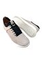 R & Yıl 5985 Men's Genuine Leather Rubber Laced Casual Shoes - 2