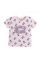 Girls Sweet Dreams Print Cotton Pajama Set – T-Shirt & Shorts Nightwear - 4