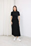 Women's Short Sleeve Side-Tie Dress