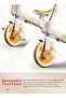 4-in-1 Convertible Baby Tricycle with Parental Handle | Foldable Kids Cycle 1.5–5 Years (Orange) - 5