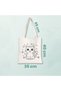 5 Pieces of Cute Cat Patterned Paintable Cloths Bag - Children's Educational Coloring Activity, Coloring Bag - 6