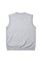 Men's Large Size Gray V-Neck Sweater 3Xl-4Xl-5Xl-6Xl - 5