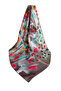 Silk K Crepe Satin Scarf 2026 Summer Season 9126701-332