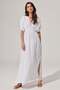 Double Face V-Neck Dress