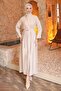 Stone Waist Belted Rayon TENCEL™ Dress