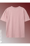 Women's Hamster Pose Printed Oversize Comfortable Daily Use Combed Cotton T-Shirt - 2
