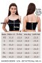 Starplez Bustier Set of 3-Black-White-Navy Blue - 2