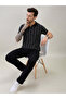Striped Regular Fit Black Polo T-shirt - 5