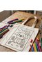 Cute Dog Design Paintable Cloth Bag - Educational Hobby Painting for Children Bag Pieces - 2