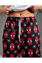 Spider Detailed Baggy Unisex Sweatpants - 2
