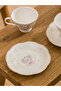 Renkli̇mağazadan Mixed Butterfly B Printed Porcelain Coffee Cup Set for 2 People 90 ml - 3