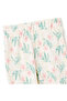 Girls 2 Pc Set “Seaside Stroll” Tie-Front Tee & Turtle-Print Flared Leggings Set - 8