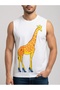 Fashion Hunter Giraffe – Heeled Design T-Shirt / Tank Top (Optional) - 2