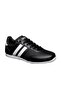 2086-26 Volume Leather Anatomical Men Sneakers Black White