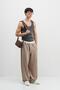 Baggy fit tracksuit bottom mink - 4