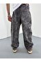 Pattern Wide Leg Pant - 4