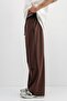 Baggy Fit Sweatpants Brown - 5