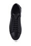 - Genuine Leather Black Color Men's Sneakers - 250-1300 - 6