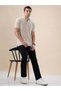 Solid Polo Collar Regular Fit Beige T-shirt - 5
