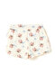 Girls 2pc Set “Happy Mood” Ladybug Ruffle-Trim Top & Shorts Set - 6