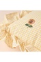 Soft Kras Cushion - Yellow / Ecru - 30X50 cm - 2