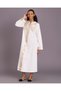 Senior Girls Cream Embellished Maxi Dress - 3