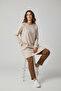 Women's C Pocketed Cycling Collar Tunic with Cuffs on the Sleeves - 2