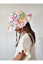 Double Sided Tied Linen Look Baby Bucket Hat - 5