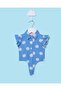 Infant Girls Blue 2 Piece Bodysuit and Skirt Set - 2