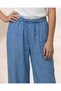 Senior Girls Blue Placement Print Wide Leg Pants - 4